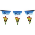 30' PVC Triangular Pennant Strings